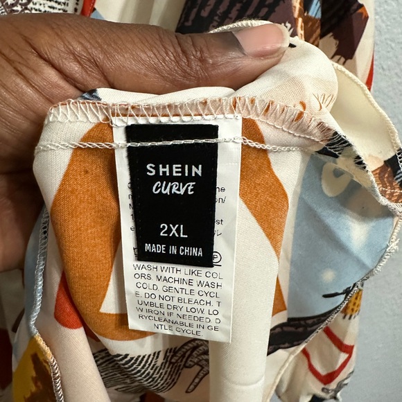 EUC 2XL Long Sleeve Wrap Blouse - Picture 9 of 10